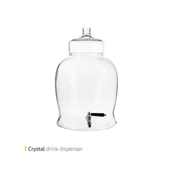 Crystal drink dispenser