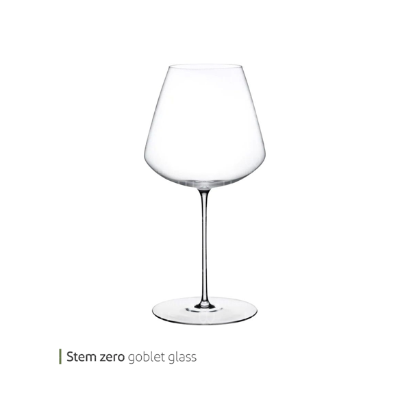 Stem zero goblet glass