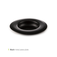 Metal pasta plate
